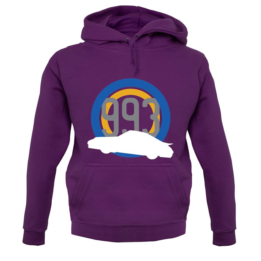 Porsche 993 Silhouette unisex hoodie Porsche 993 Silhouette unisex hoodie
