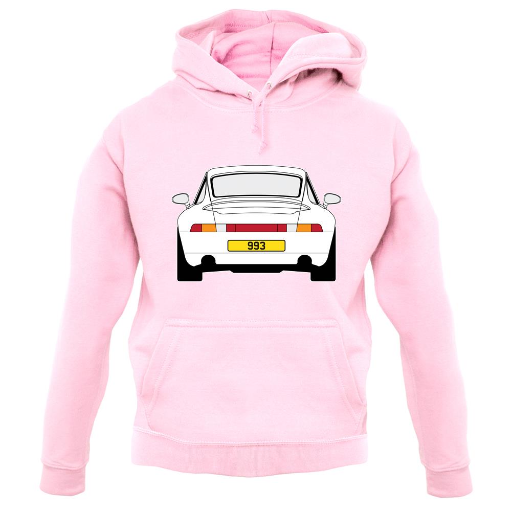 Porsche 993 White unisex hoodie Porsche 993 White unisex hoodie