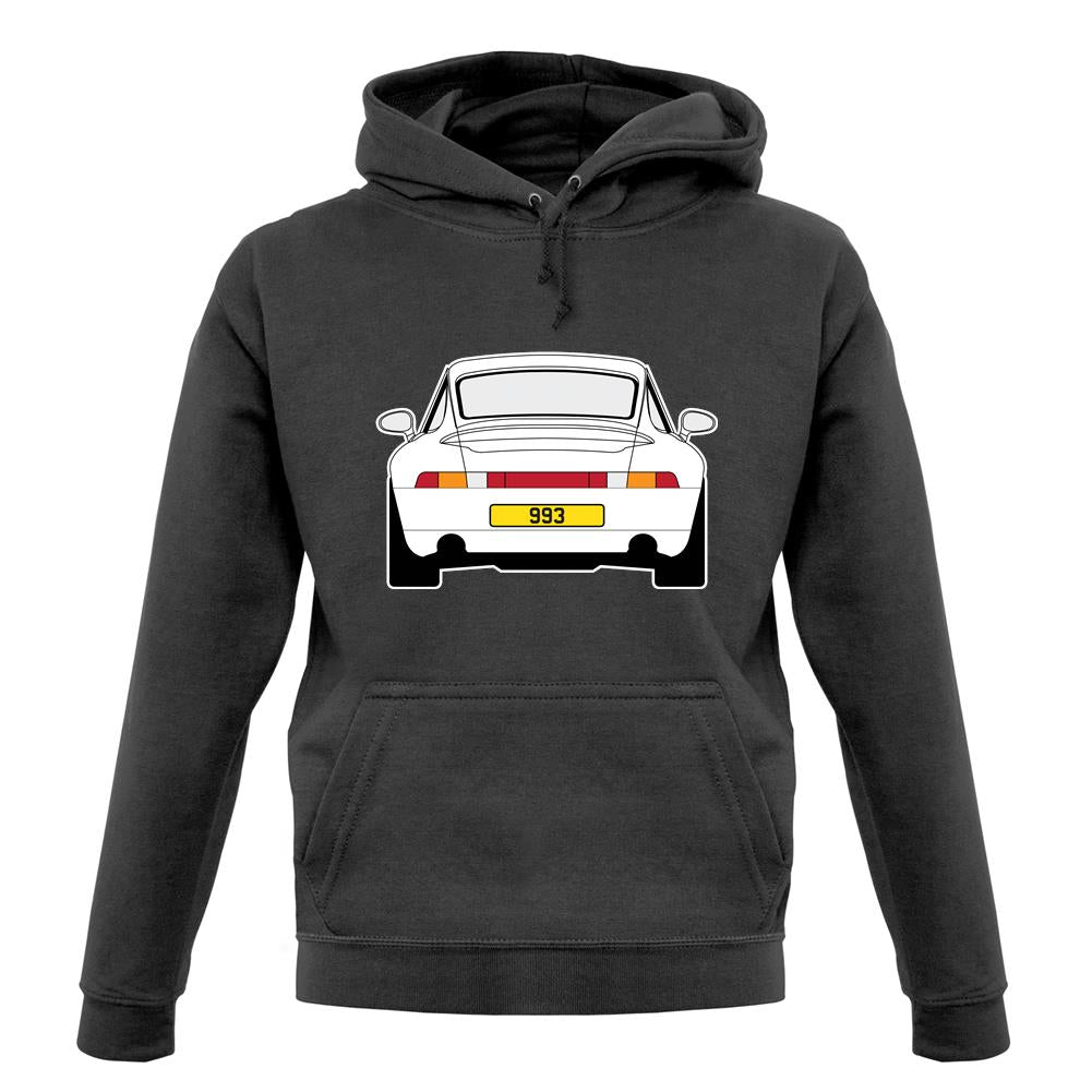 Porsche 993 White unisex hoodie Porsche 993 White unisex hoodie