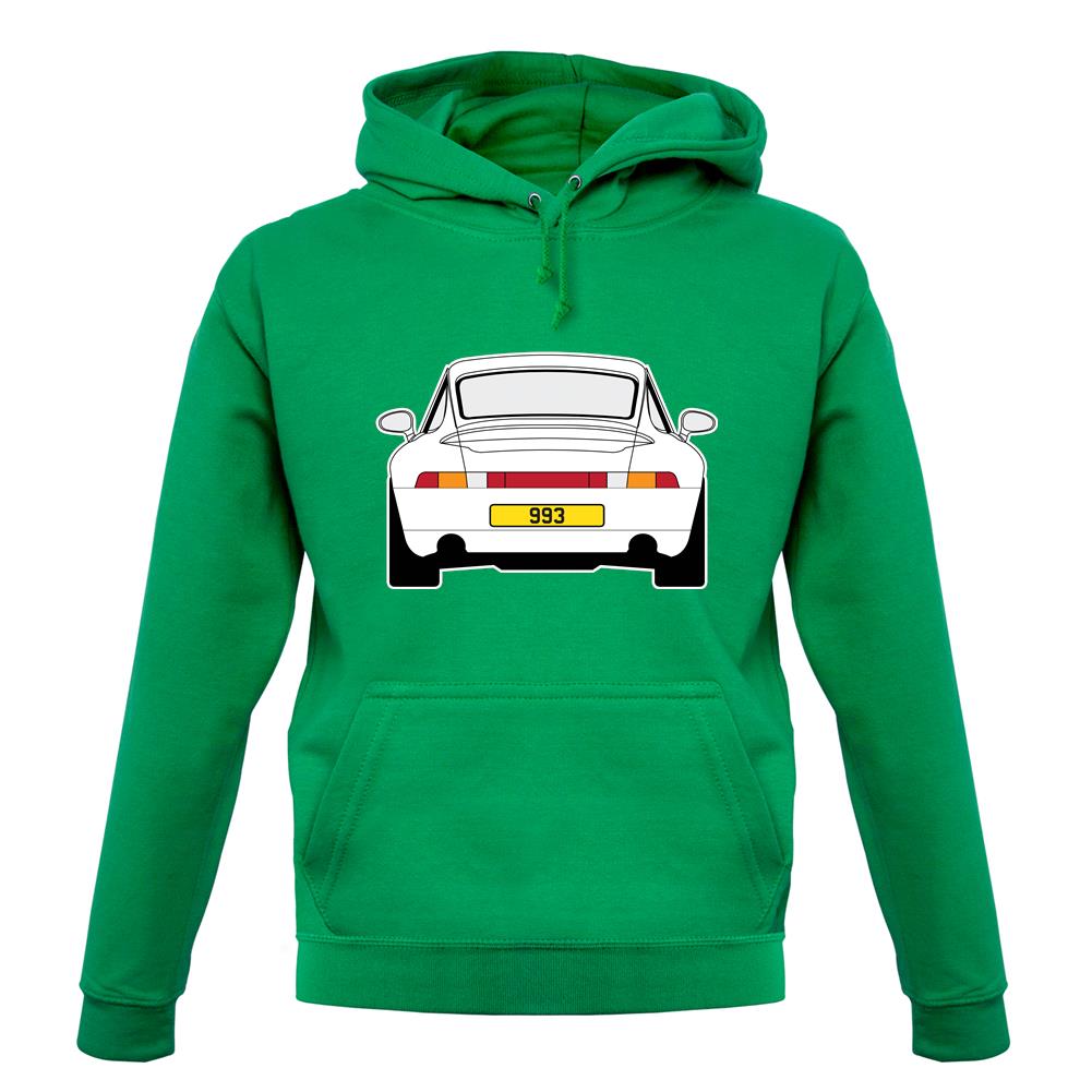 Porsche 993 White unisex hoodie Porsche 993 White unisex hoodie