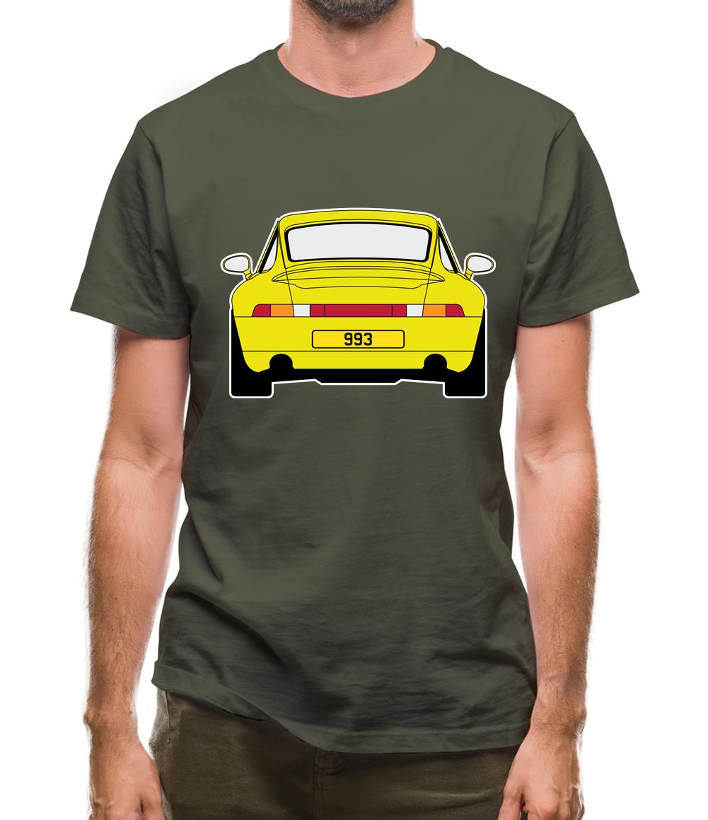 993 Yellow Mens T-Shirt 993 Yellow Mens T-Shirt