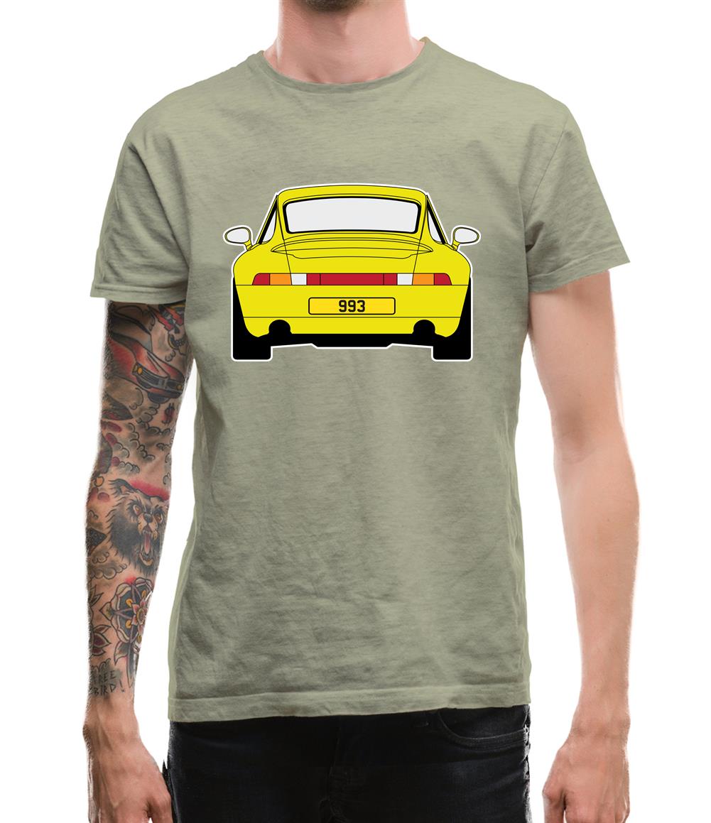 993 Yellow Mens T-Shirt 993 Yellow Mens T-Shirt