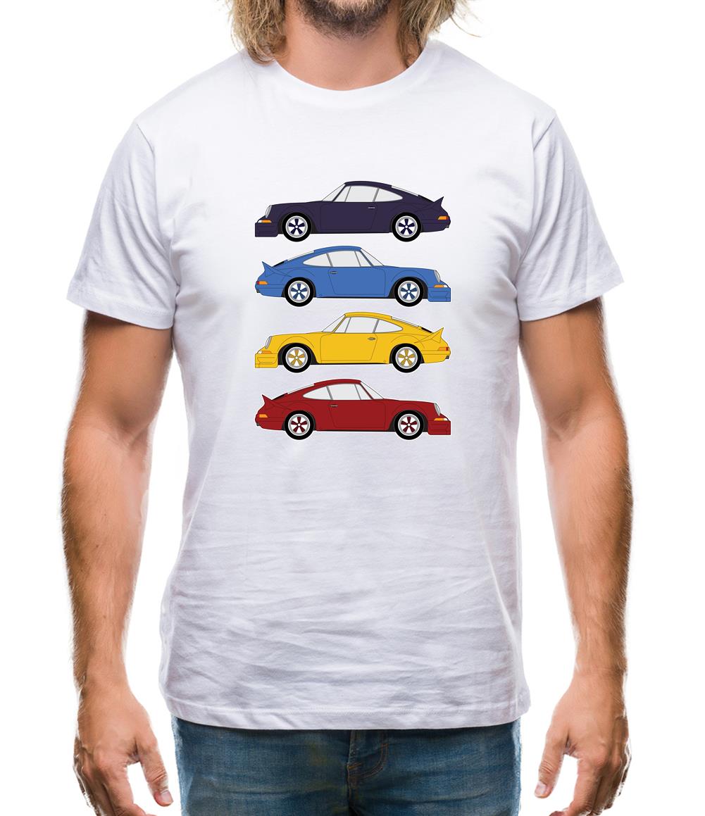 911 Carrera Rs 4 Colours Mens T-Shirt 911 Carrera Rs 4 Colours Mens T-Shirt