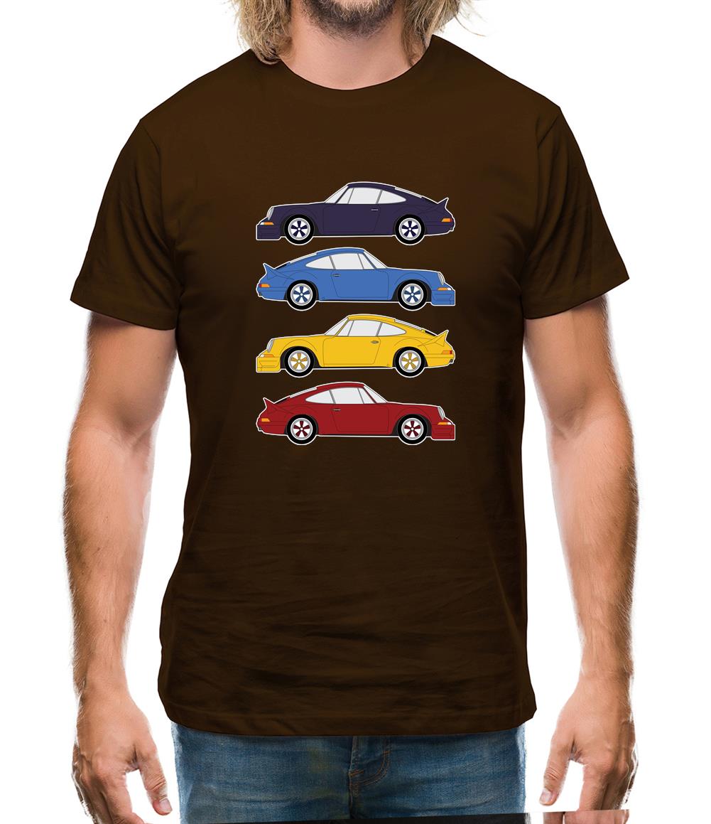 911 Carrera Rs 4 Colours Mens T-Shirt 911 Carrera Rs 4 Colours Mens T-Shirt