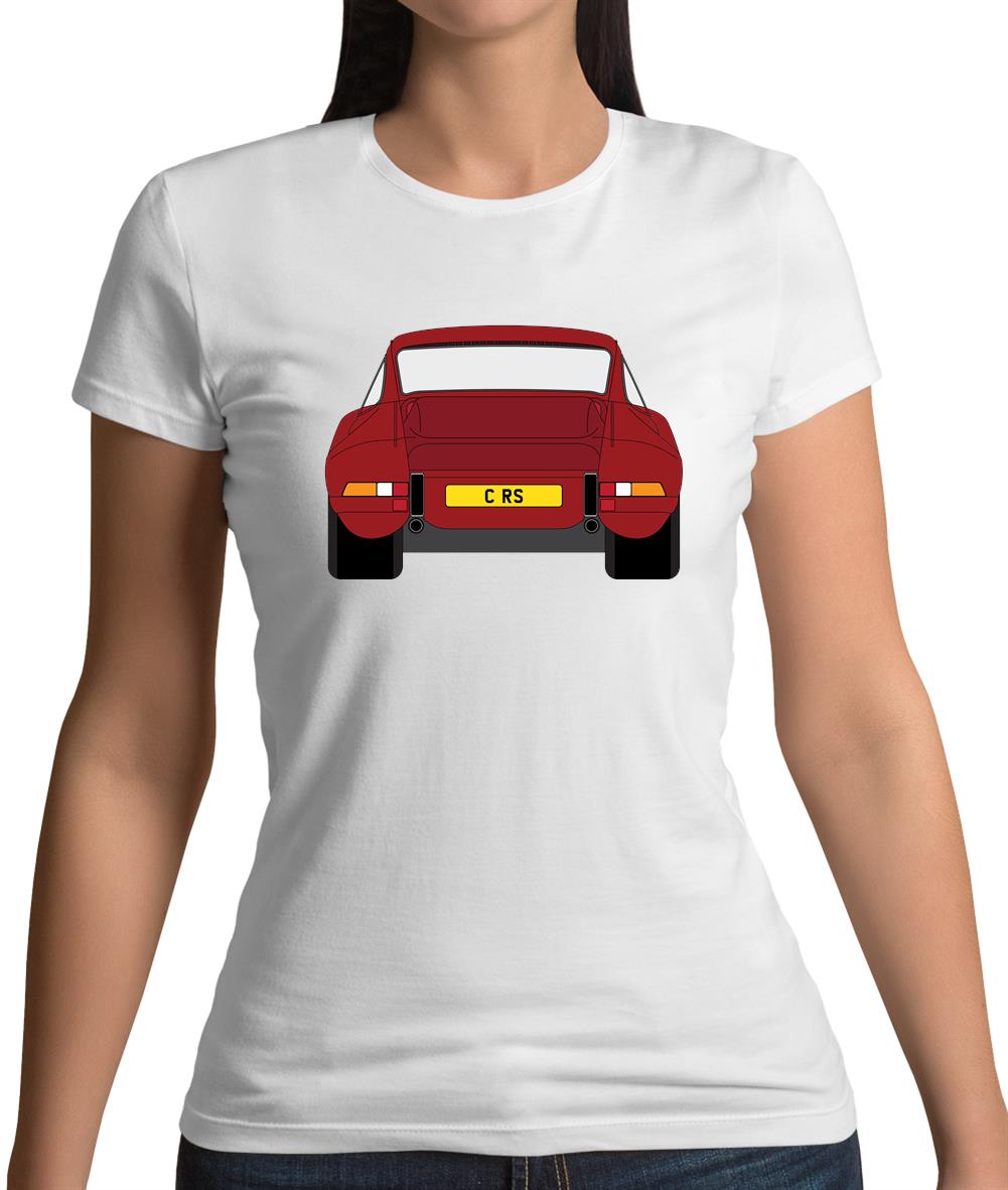 Porsche 911 Carrera Rs Bahia Red Womens T-Shirt Porsche 911 Carrera Rs Bahia Red Womens T-Shirt