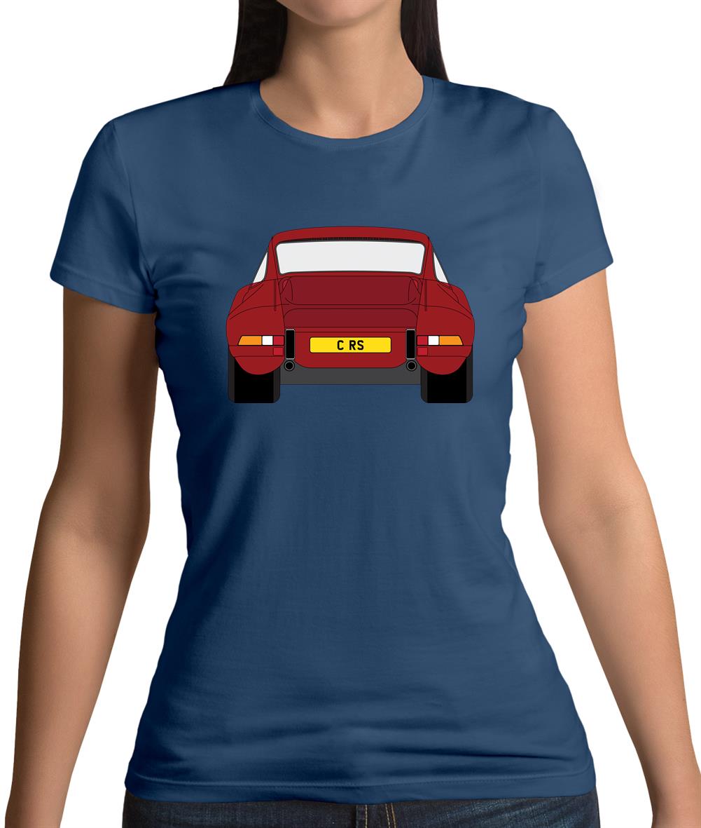 Porsche 911 Carrera Rs Bahia Red Womens T-Shirt Porsche 911 Carrera Rs Bahia Red Womens T-Shirt