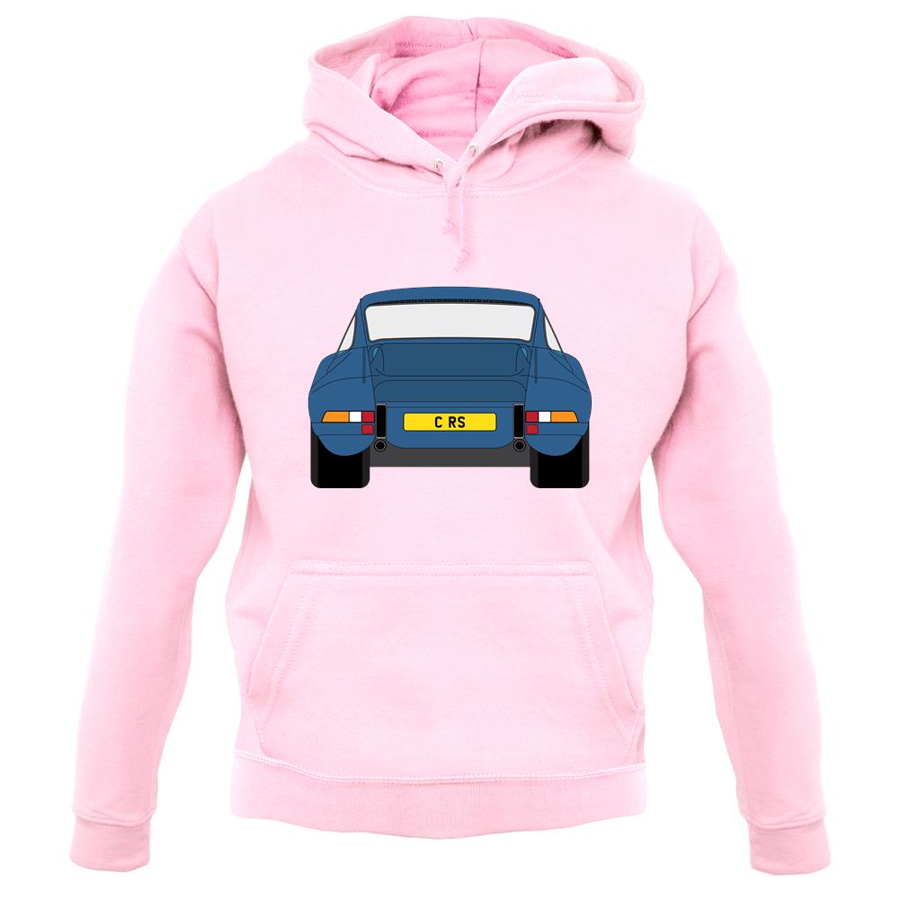 Porsche 911 Carrera Rs Rear Blue unisex hoodie Porsche 911 Carrera Rs Rear Blue unisex hoodie