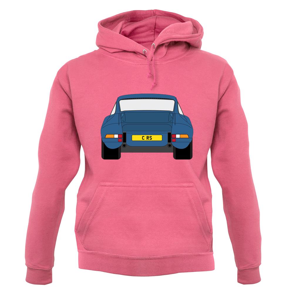 Porsche 911 Carrera Rs Rear Blue unisex hoodie Porsche 911 Carrera Rs Rear Blue unisex hoodie