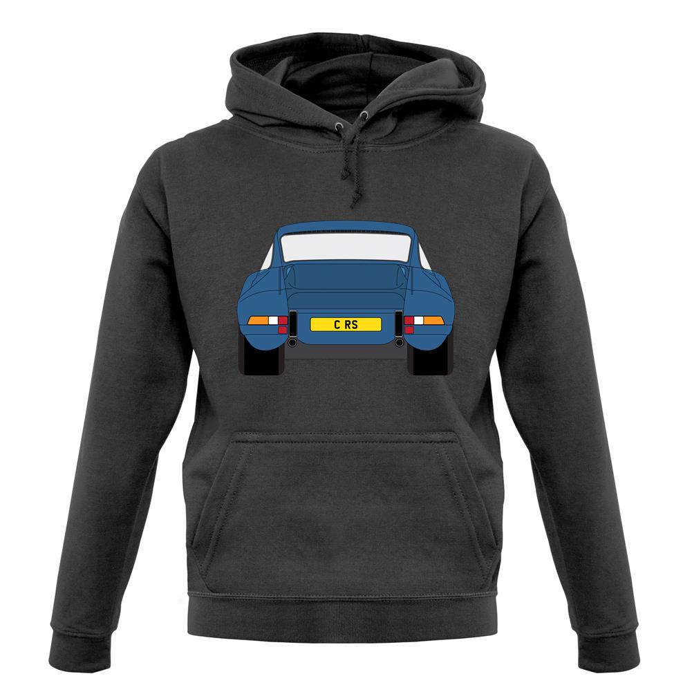 Porsche 911 Carrera Rs Rear Blue unisex hoodie Porsche 911 Carrera Rs Rear Blue unisex hoodie