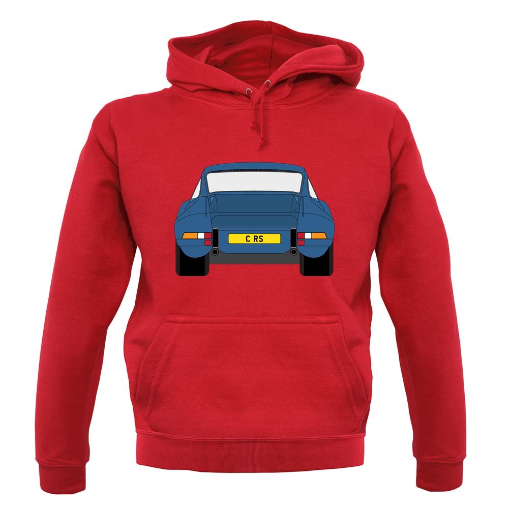 Porsche 911 Carrera Rs Rear Blue unisex hoodie Porsche 911 Carrera Rs Rear Blue unisex hoodie