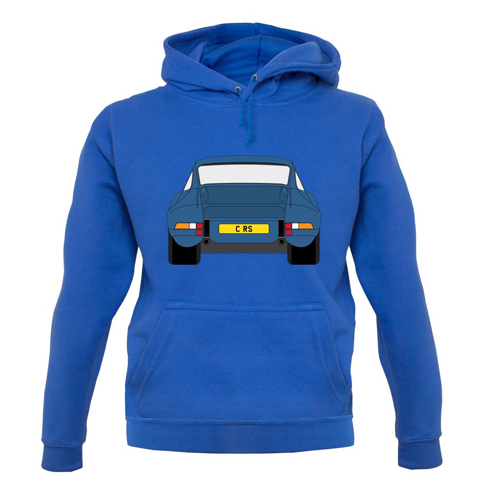 Porsche 911 Carrera Rs Rear Blue unisex hoodie Porsche 911 Carrera Rs Rear Blue unisex hoodie