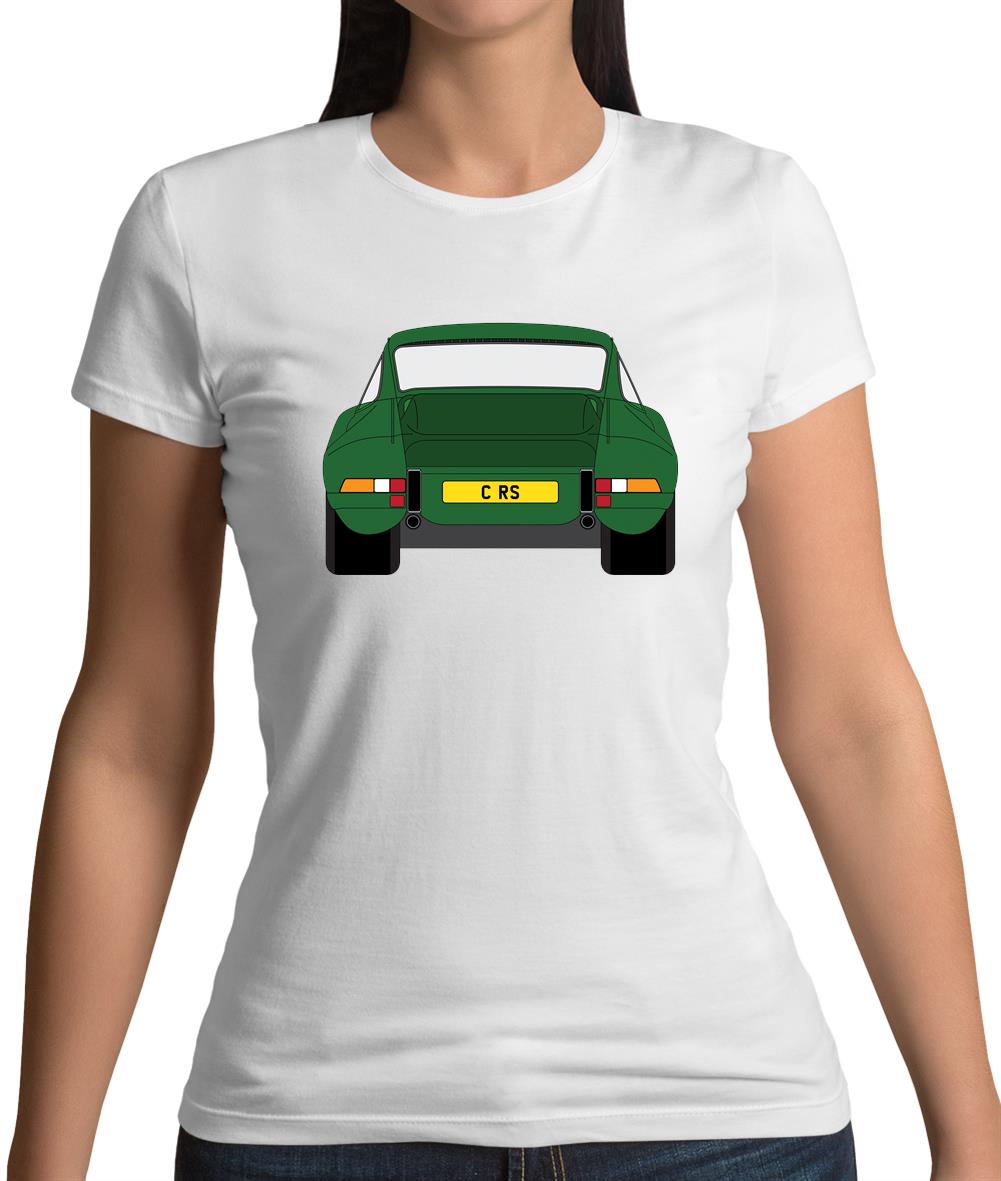 Porsche 911 Carrera Rs Conda Green Womens T-Shirt Porsche 911 Carrera Rs Conda Green Womens T-Shirt