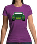 Porsche 911 Carrera Rs Conda Green Womens T-Shirt Porsche 911 Carrera Rs Conda Green Womens T-Shirt
