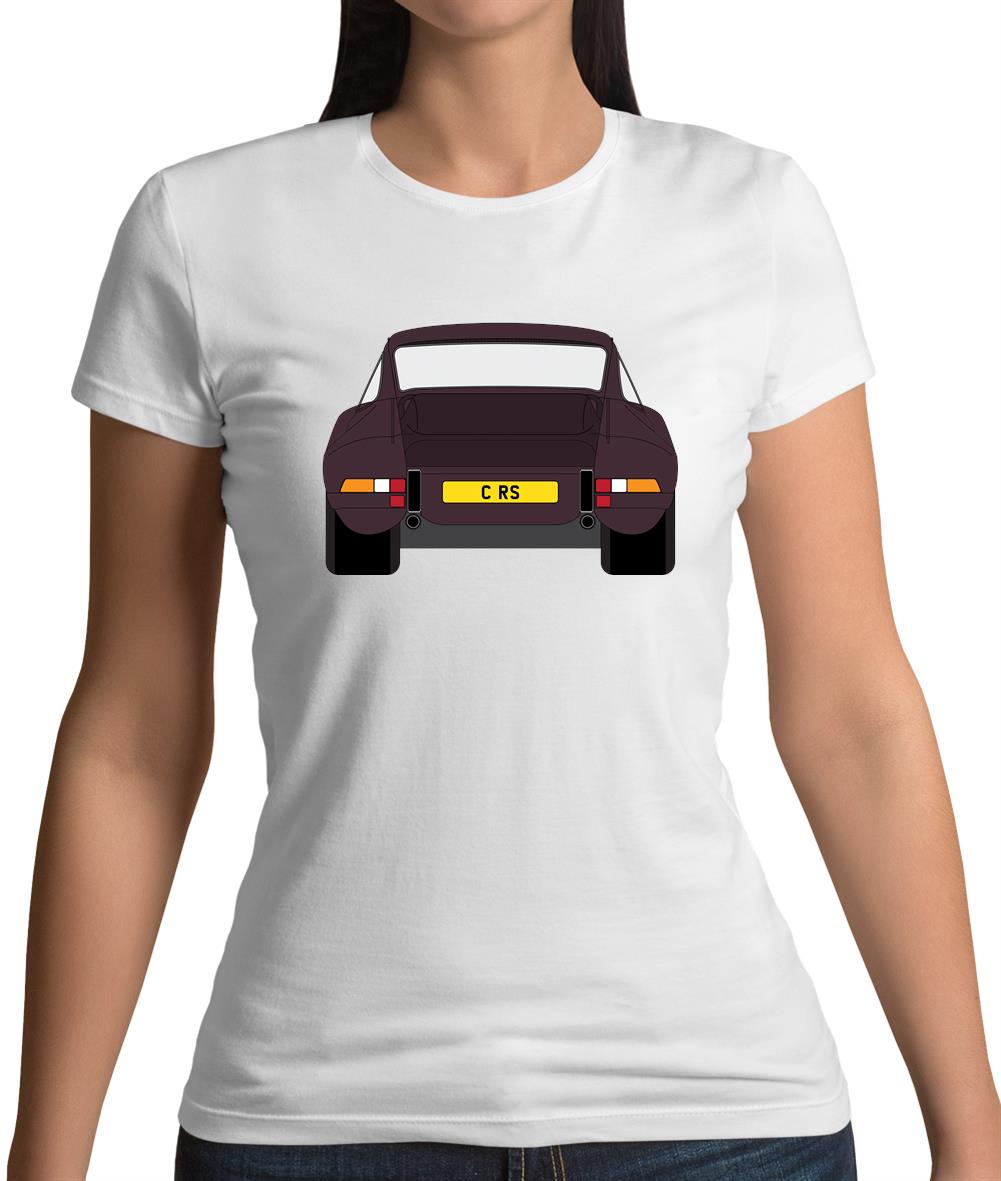 Porsche 911 Carrera Rs Rear Flieder Womens T-Shirt Porsche 911 Carrera Rs Rear Flieder Womens T-Shirt