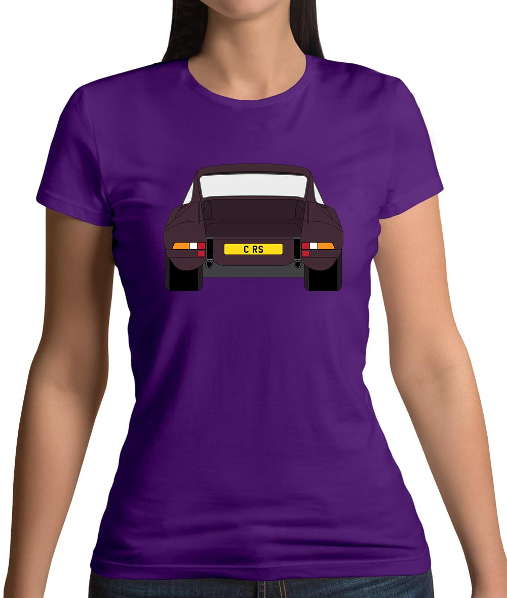 Porsche 911 Carrera Rs Rear Flieder Womens T-Shirt Porsche 911 Carrera Rs Rear Flieder Womens T-Shirt