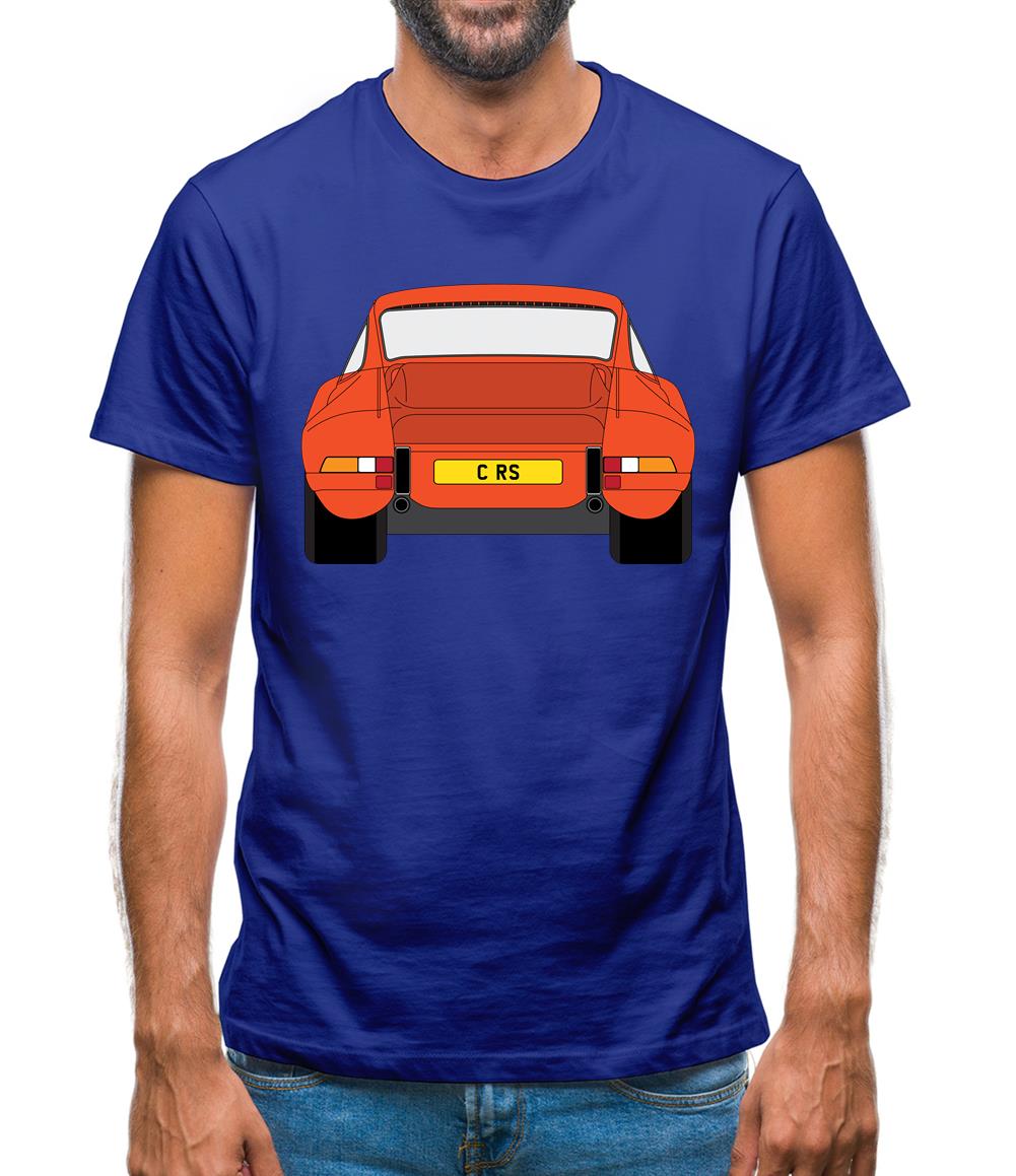 911 Carrera Rs Rear Gulf Orange Mens T-Shirt 911 Carrera Rs Rear Gulf Orange Mens T-Shirt