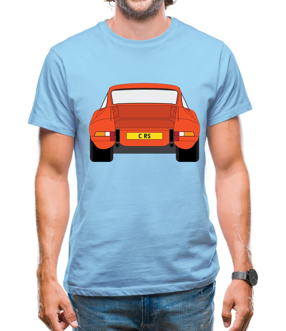 911 Carrera Rs Rear Gulf Orange Mens T-Shirt 911 Carrera Rs Rear Gulf Orange Mens T-Shirt