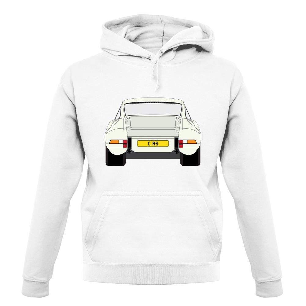 Porsche 911 Carrera Rs Rear Ivory White unisex hoodie Porsche 911 Carrera Rs Rear Ivory White unisex hoodie