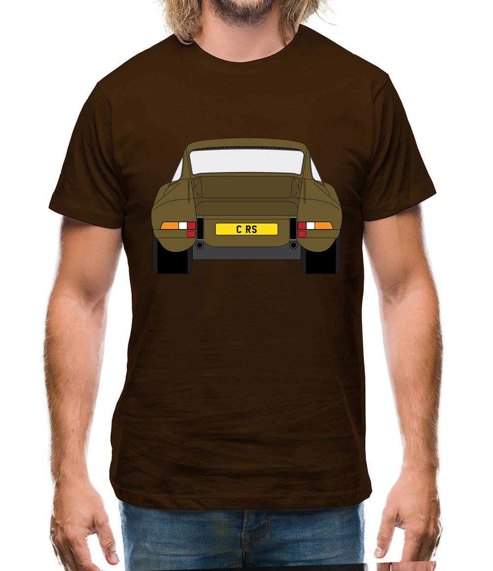 911 Carrera Rs Rear Olive Green Mens T-Shirt 911 Carrera Rs Rear Olive Green Mens T-Shirt