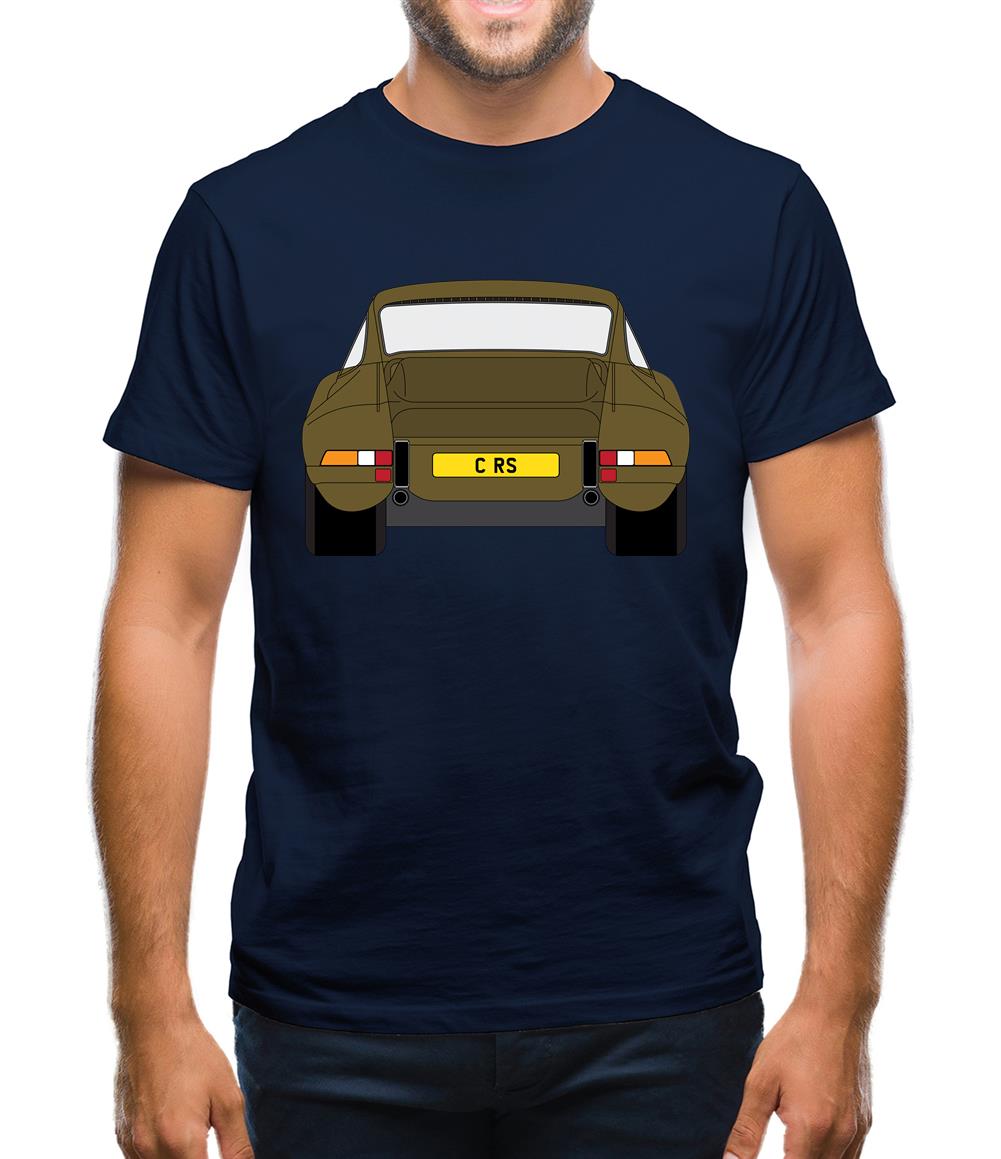 911 Carrera Rs Rear Olive Green Mens T-Shirt 911 Carrera Rs Rear Olive Green Mens T-Shirt