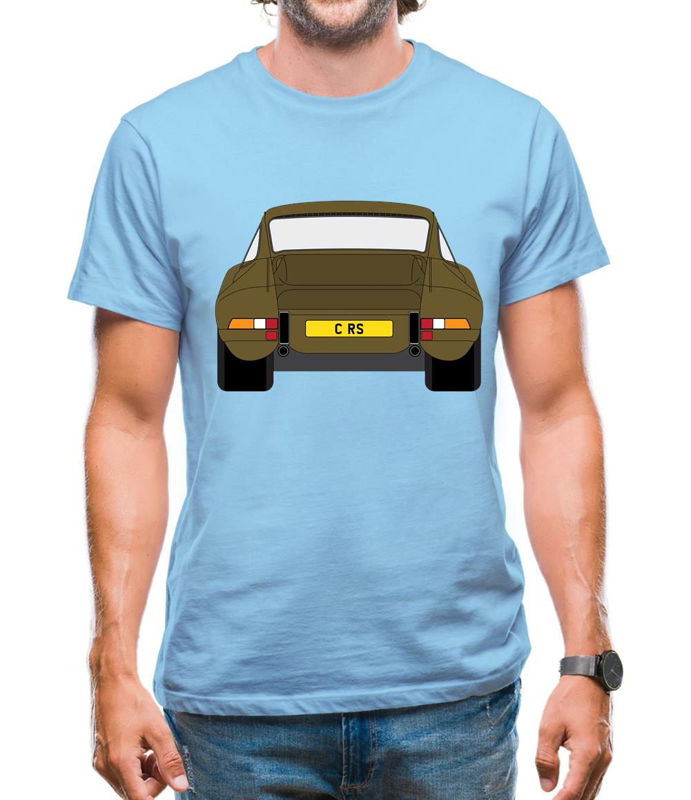 911 Carrera Rs Rear Olive Green Mens T-Shirt 911 Carrera Rs Rear Olive Green Mens T-Shirt