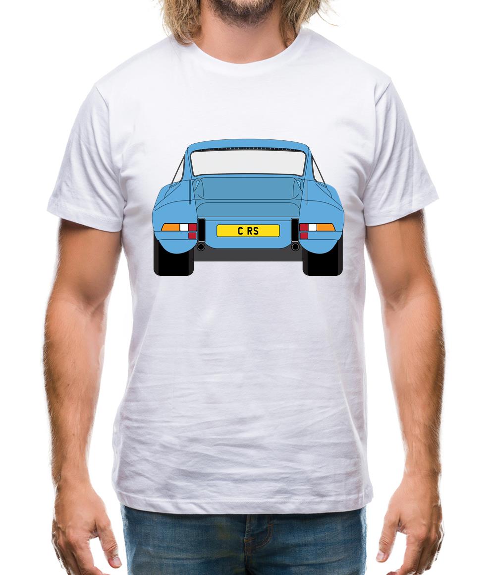 911 Carrera Rs Rear Pastel Blue Mens T-Shirt 911 Carrera Rs Rear Pastel Blue Mens T-Shirt