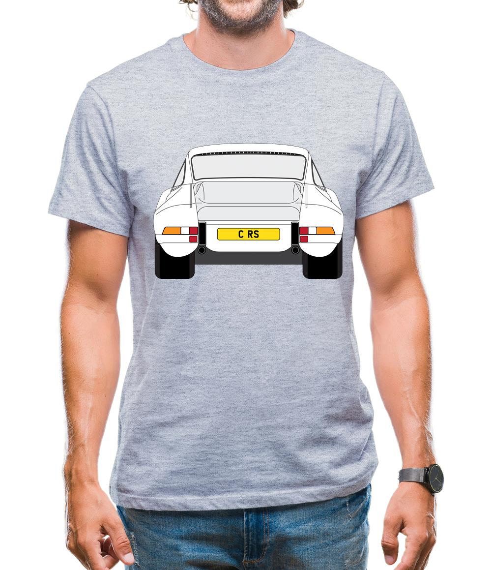 911 Carrera Rs Rear White Mens T-Shirt 911 Carrera Rs Rear White Mens T-Shirt