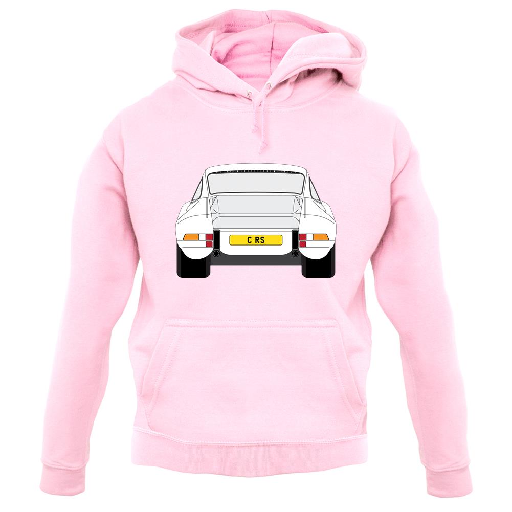 Porsche 911 Carrera Rs Rear White unisex hoodie Porsche 911 Carrera Rs Rear White unisex hoodie