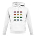 Porsche 911 Turbo 930 Colour Grid unisex hoodie Porsche 911 Turbo 930 Colour Grid unisex hoodie