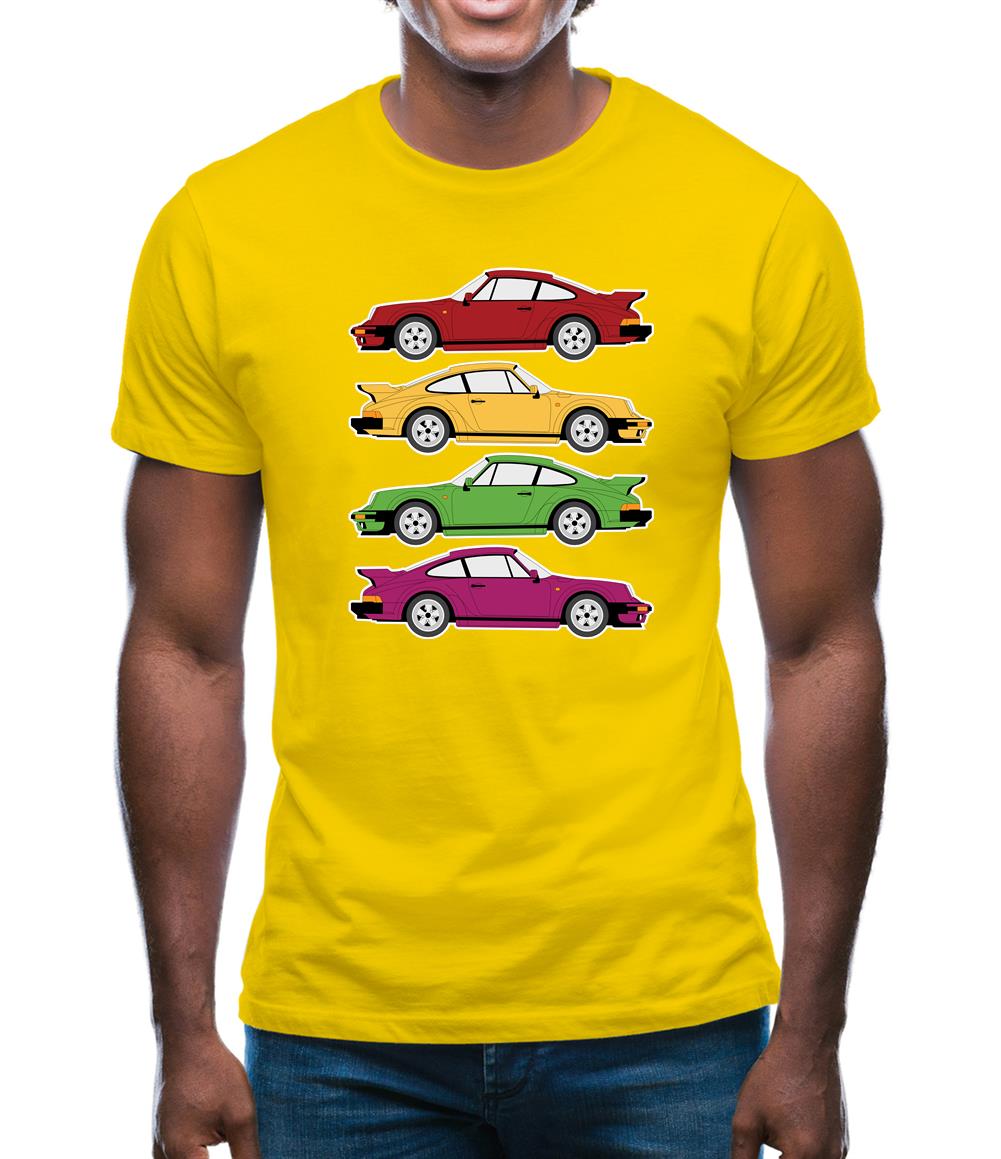 911 Turbo 930 4 Colours Mens T-Shirt 911 Turbo 930 4 Colours Mens T-Shirt