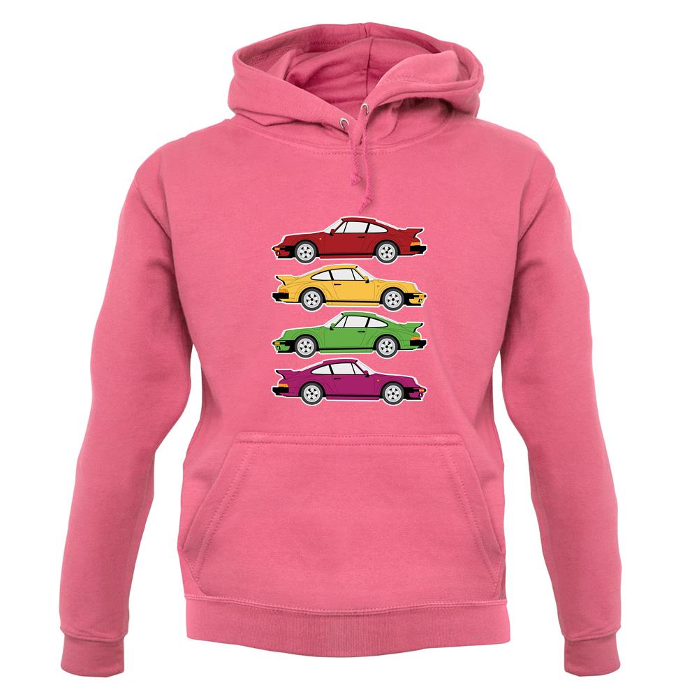 Porsche 911 Turbo 930 4 Colours unisex hoodie Porsche 911 Turbo 930 4 Colours unisex hoodie