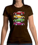 Porsche 911 Turbo 930 4 Colours Womens T-Shirt Porsche 911 Turbo 930 4 Colours Womens T-Shirt
