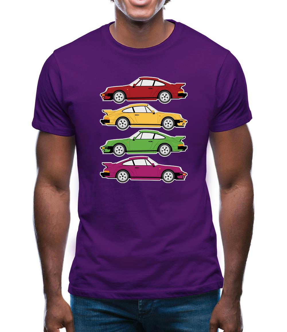 911 Turbo 930 4 Colours Mens T-Shirt 911 Turbo 930 4 Colours Mens T-Shirt