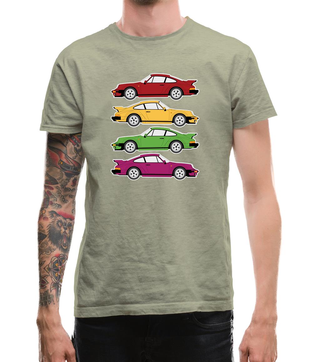 911 Turbo 930 4 Colours Mens T-Shirt 911 Turbo 930 4 Colours Mens T-Shirt