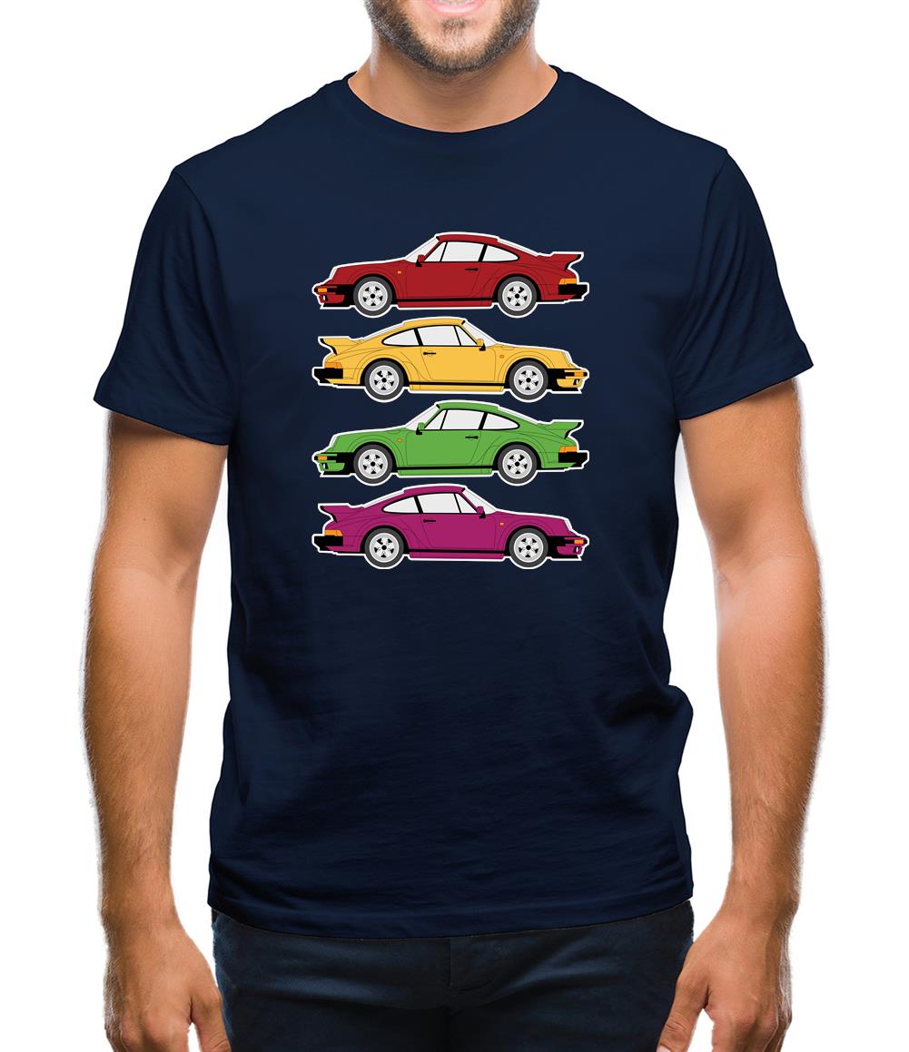 911 Turbo 930 4 Colours Mens T-Shirt 911 Turbo 930 4 Colours Mens T-Shirt