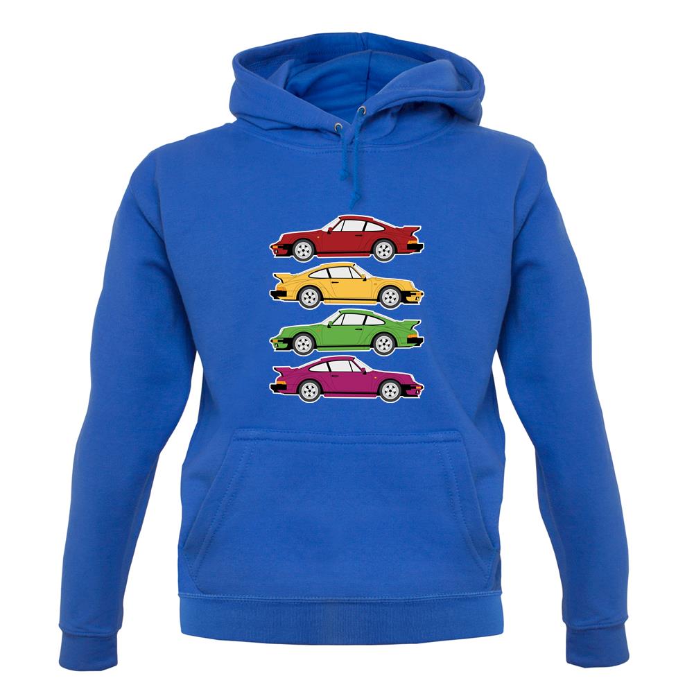 Porsche 911 Turbo 930 4 Colours unisex hoodie Porsche 911 Turbo 930 4 Colours unisex hoodie