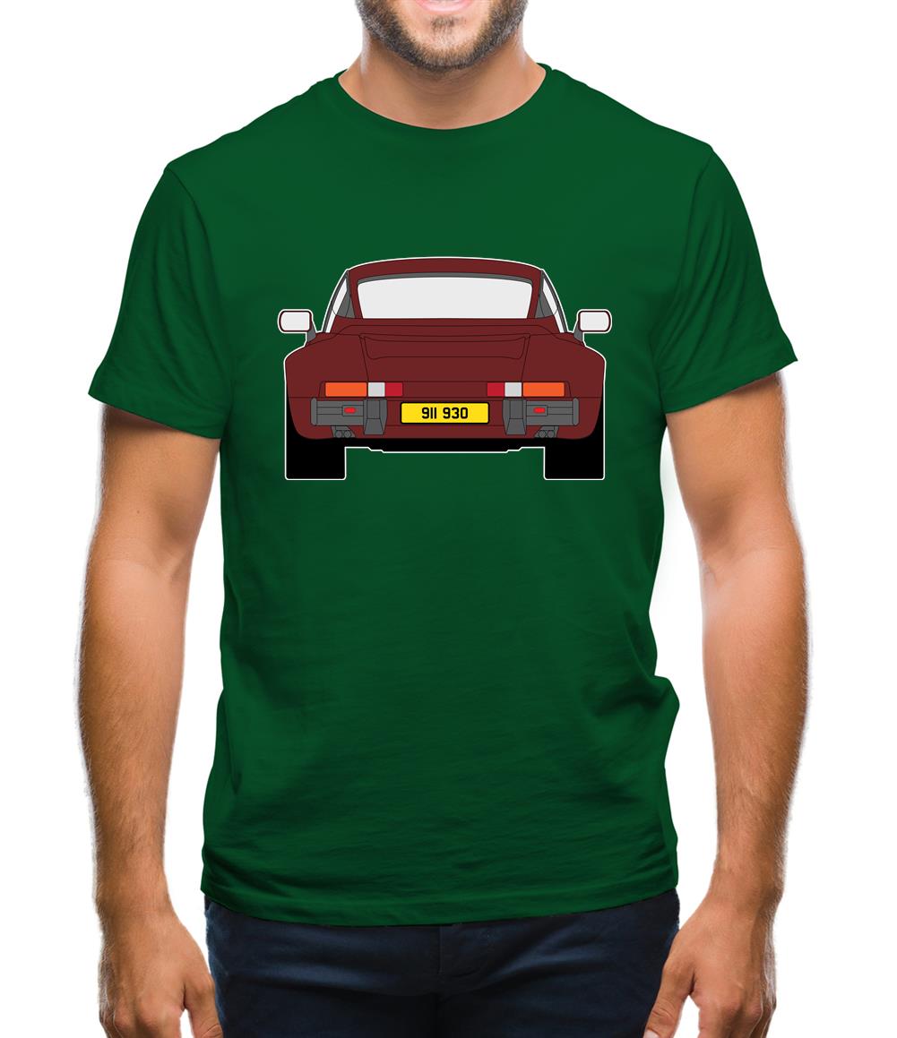 911 Turbo 930 Burgandy Mens T-Shirt 911 Turbo 930 Burgandy Mens T-Shirt
