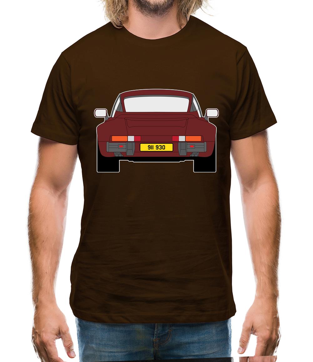 911 Turbo 930 Burgandy Mens T-Shirt 911 Turbo 930 Burgandy Mens T-Shirt