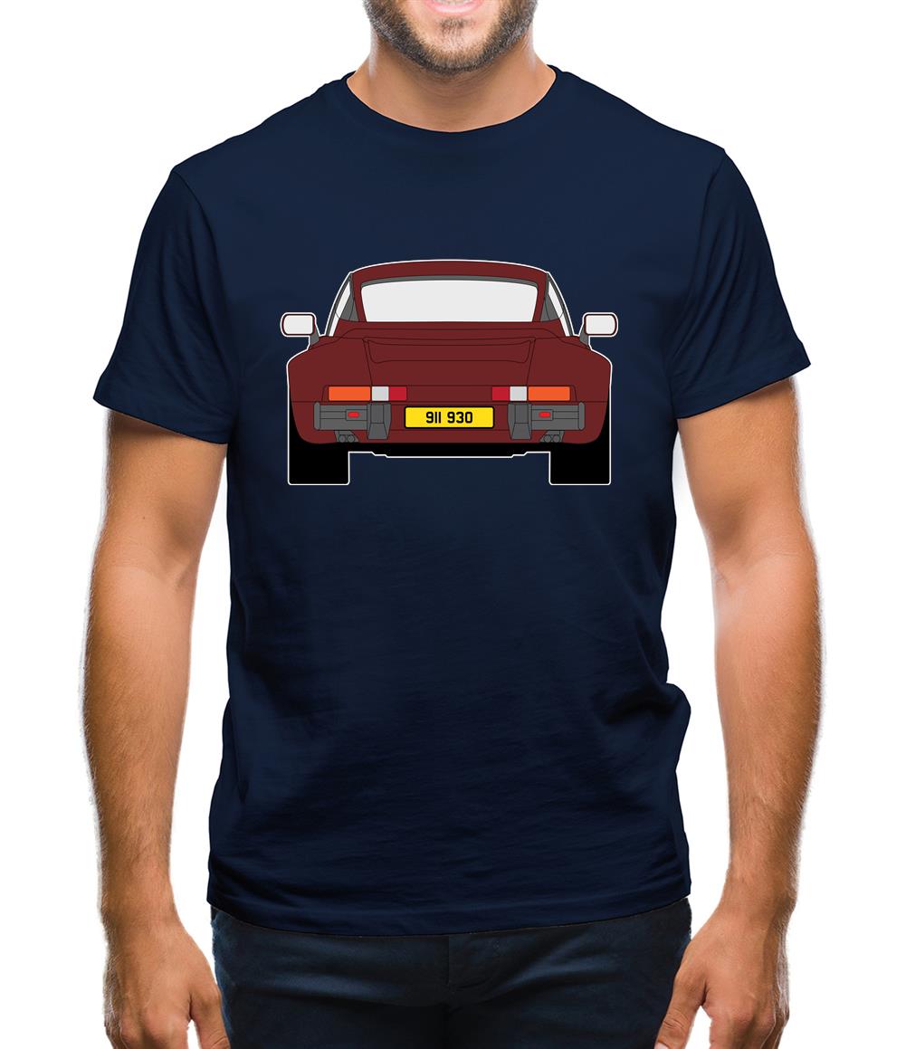 911 Turbo 930 Burgandy Mens T-Shirt 911 Turbo 930 Burgandy Mens T-Shirt