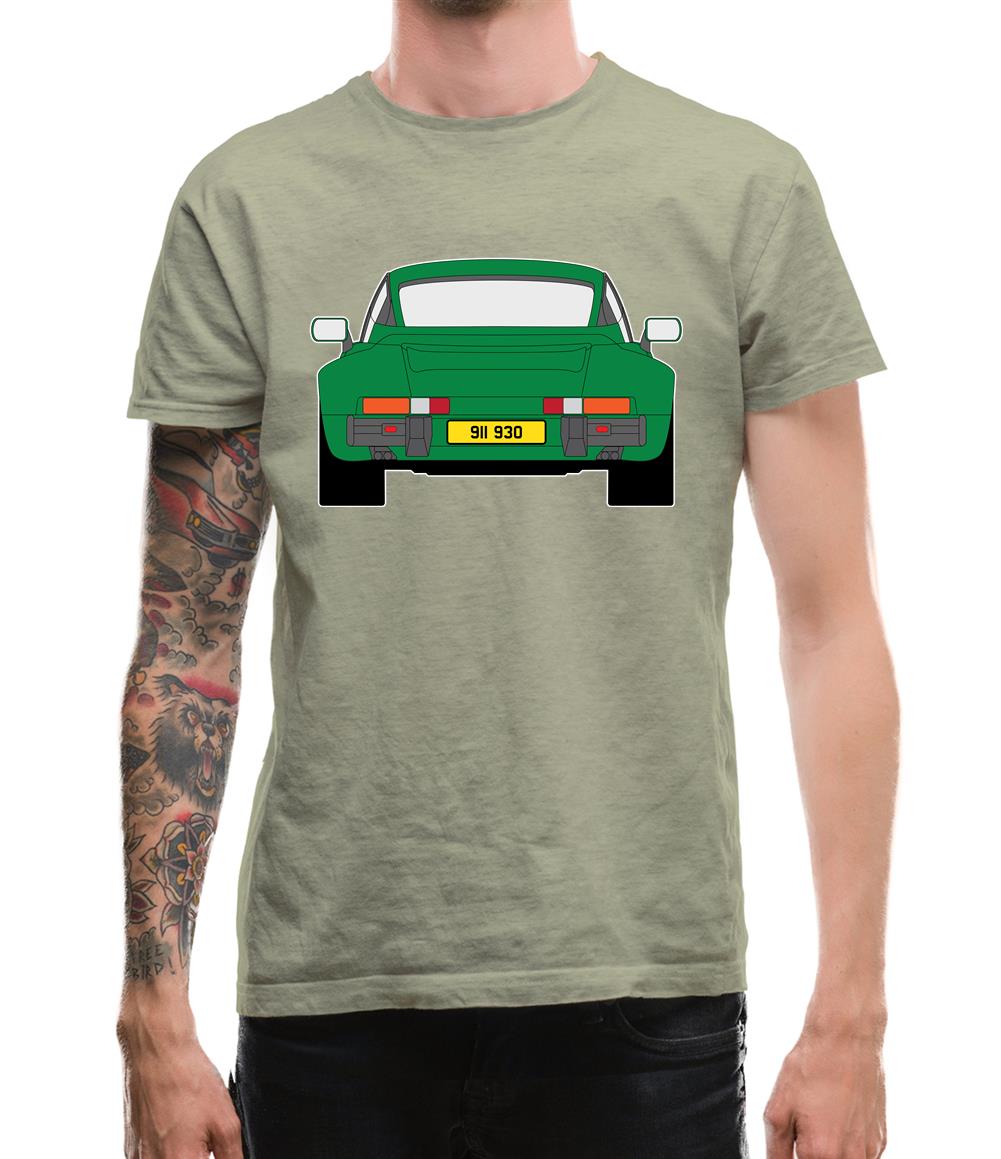 911 Turbo Forest Green 930 Mens T-Shirt 911 Turbo Forest Green 930 Mens T-Shirt