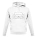Front Outline 930 unisex hoodie Front Outline 930 unisex hoodie