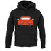 Porsche 911 Turbo 930 Orange unisex hoodie Porsche 911 Turbo 930 Orange unisex hoodie