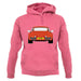 Porsche 911 Turbo 930 Orange unisex hoodie Porsche 911 Turbo 930 Orange unisex hoodie