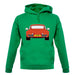 Porsche 911 Turbo 930 Orange unisex hoodie Porsche 911 Turbo 930 Orange unisex hoodie