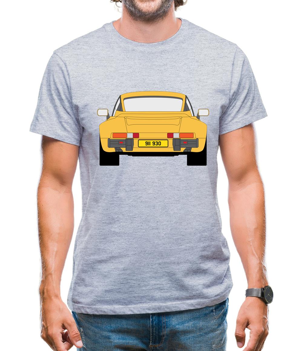 911 Turbo 930 Talbot Yellow Mens T-Shirt 911 Turbo 930 Talbot Yellow Mens T-Shirt