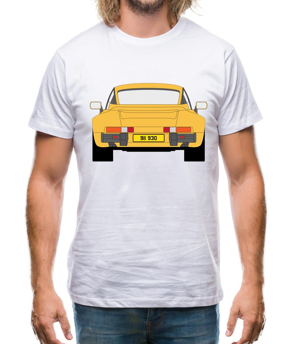 911 Turbo 930 Talbot Yellow Mens T-Shirt 911 Turbo 930 Talbot Yellow Mens T-Shirt