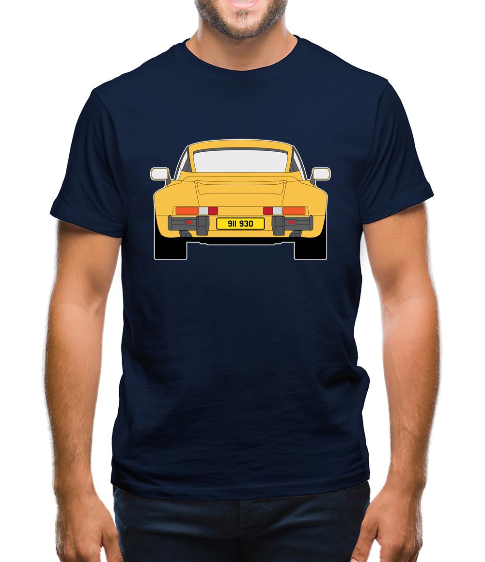 911 Turbo 930 Talbot Yellow Mens T-Shirt 911 Turbo 930 Talbot Yellow Mens T-Shirt