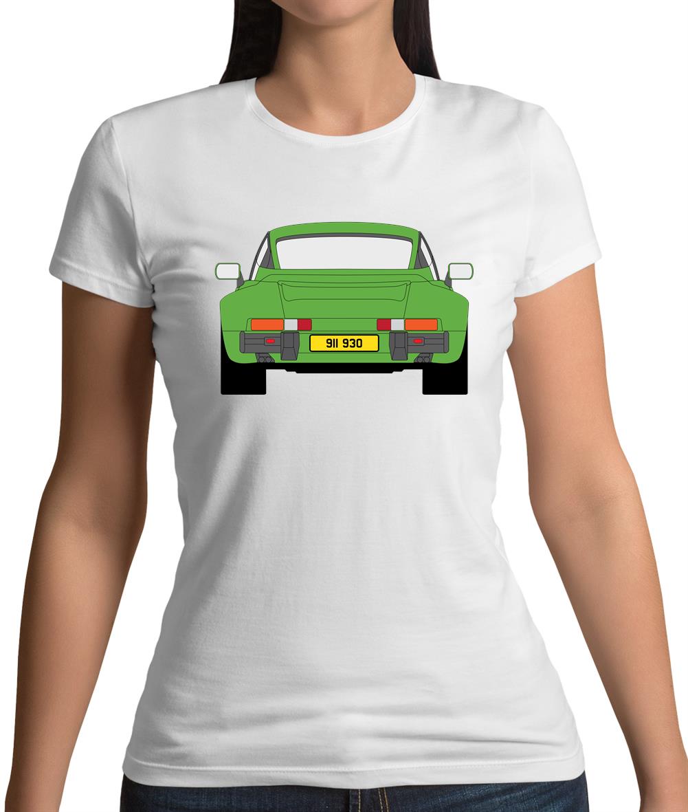 Porsche 911 Turbo 930 Viper Green Womens T-Shirt Porsche 911 Turbo 930 Viper Green Womens T-Shirt