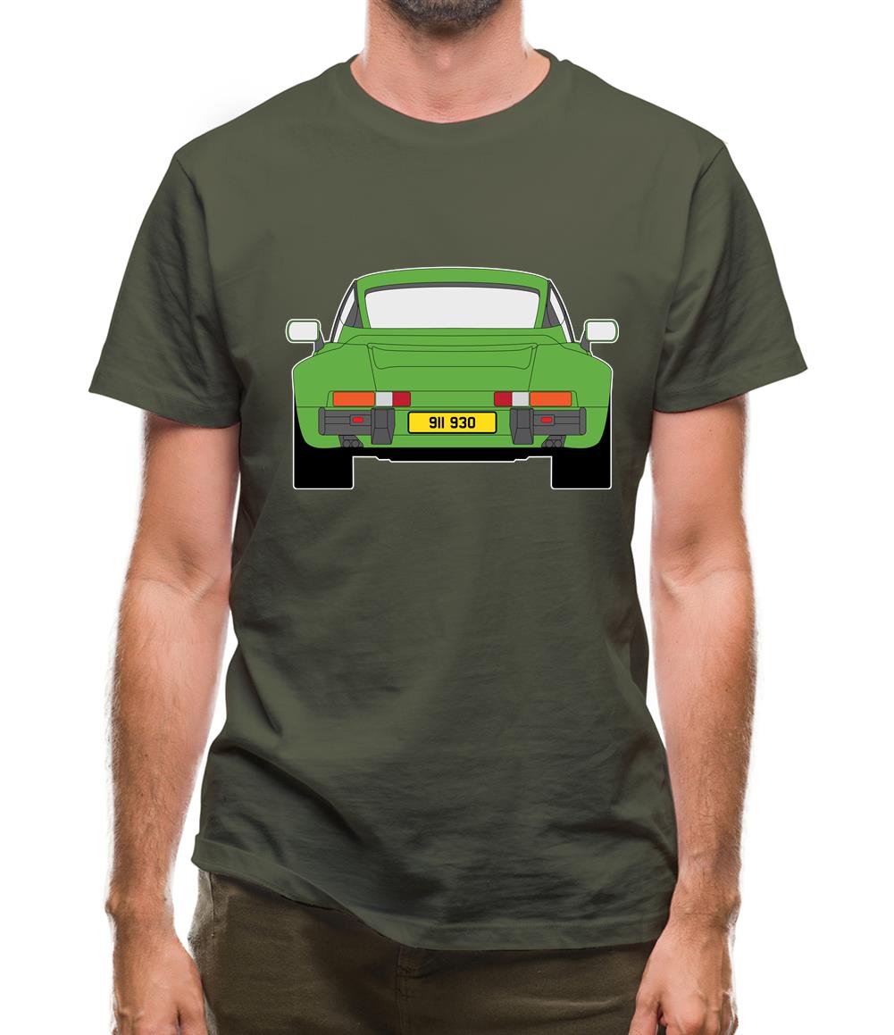 911 Turbo 930 Viper Green Mens T-Shirt 911 Turbo 930 Viper Green Mens T-Shirt