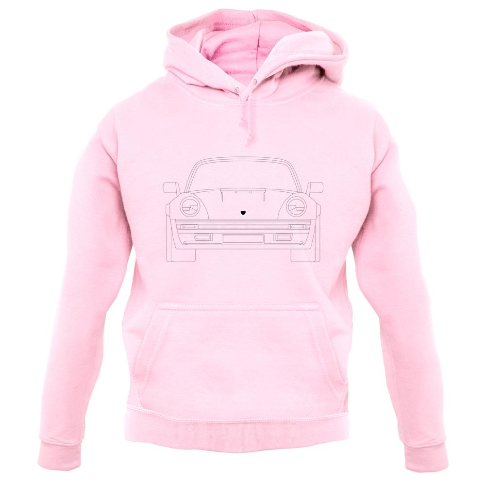 Porsche 964 Front Outline unisex hoodie Porsche 964 Front Outline unisex hoodie